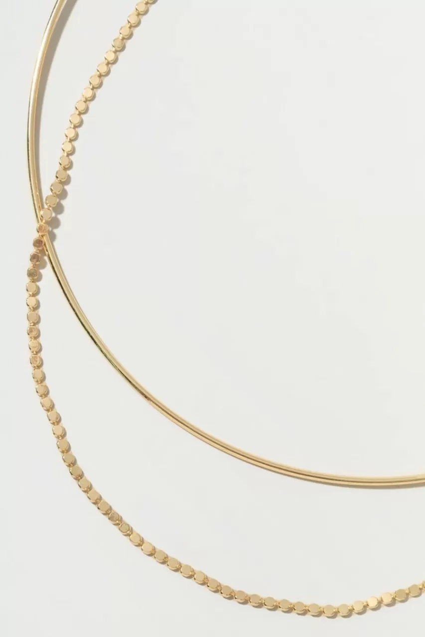 Francesca's Lindsey Collar Chain Necklace