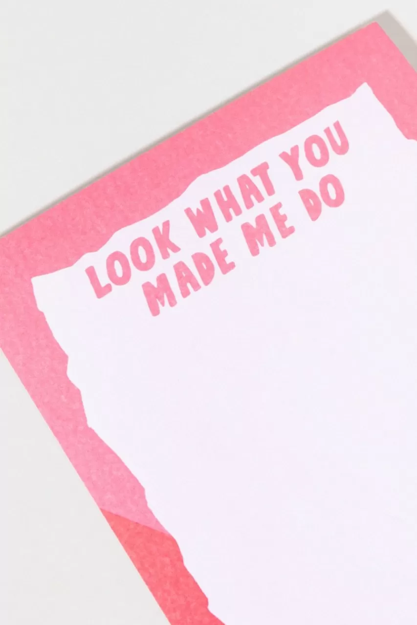 Francesca's Look What You Made Me Do Notebook