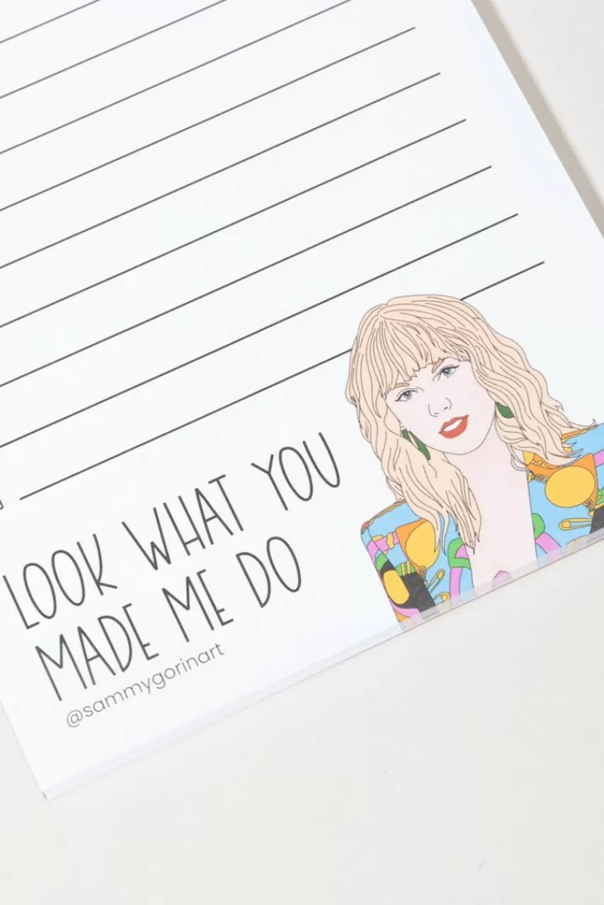 Francesca's Look What You Made Me To- Do Notepad