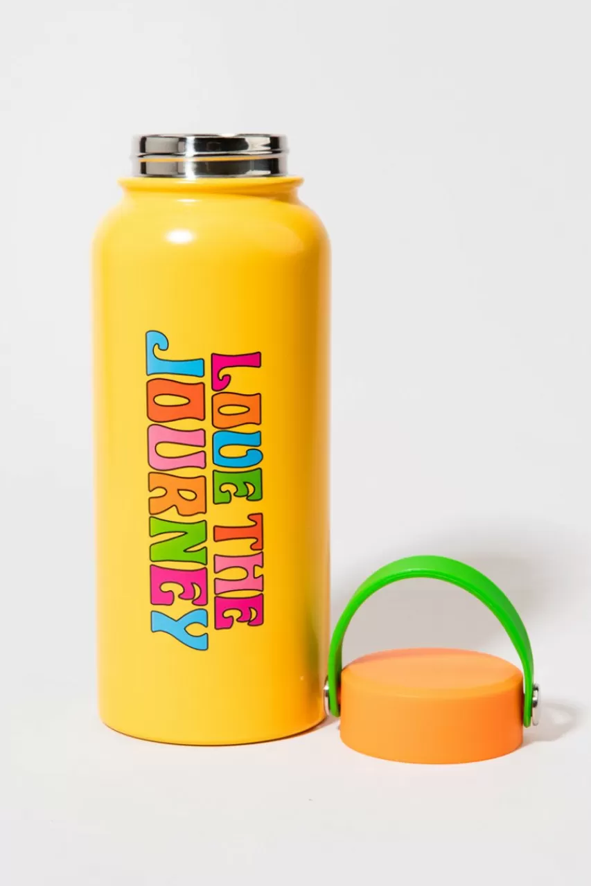 Francesca's Love The Journey Stainless Steel Water Bottle