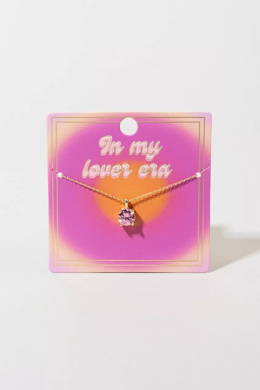 Francesca's Lover Era Cz Pendant Necklace