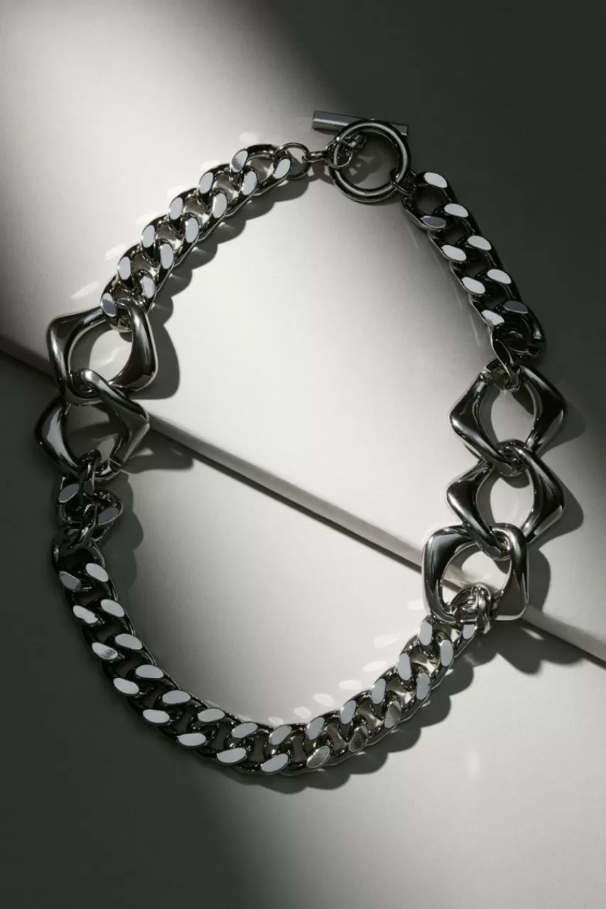 Francesca's Luxe Chunky Chain Link Necklace