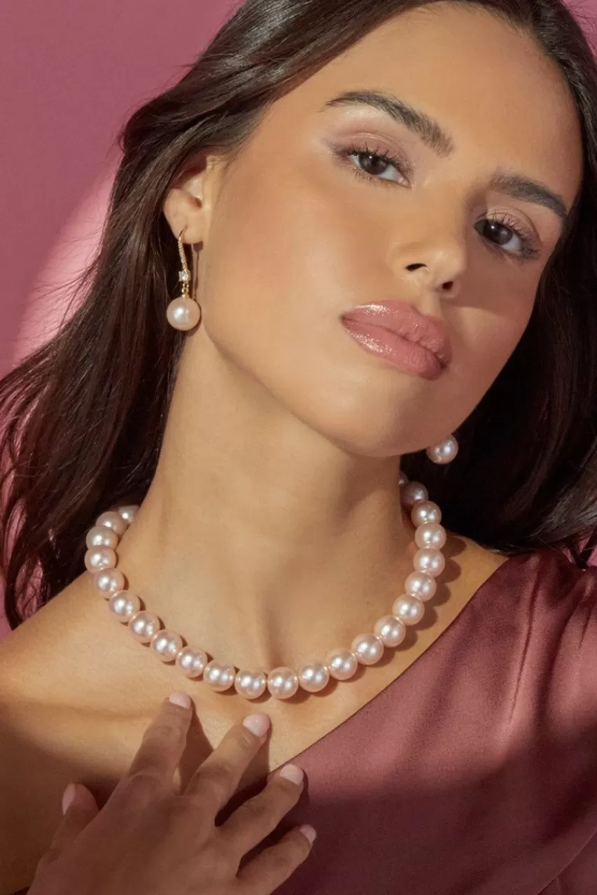 Francesca's Luxe Large Pearl Necklace