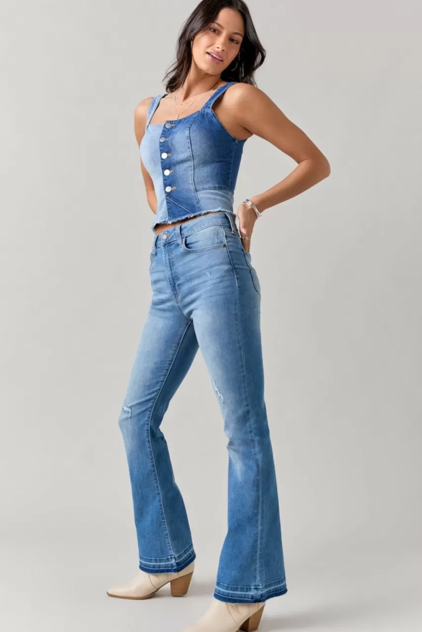 Francesca's Lynda Classic Bootcut Jeans
