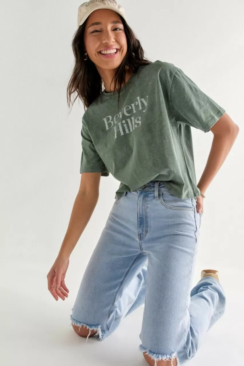 Francesca's Madelyn Short Sleeve Top
