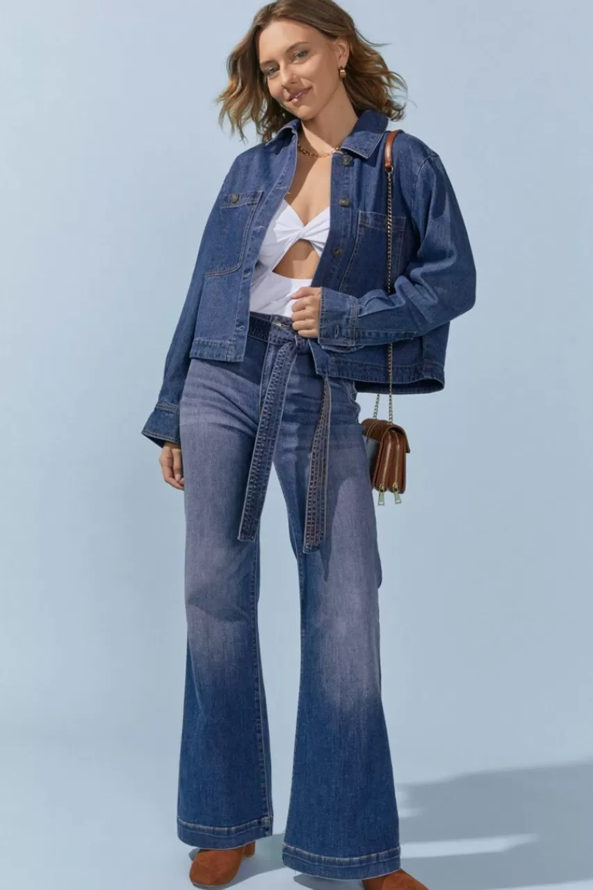 Francesca's Madison Front Pocket Jacket