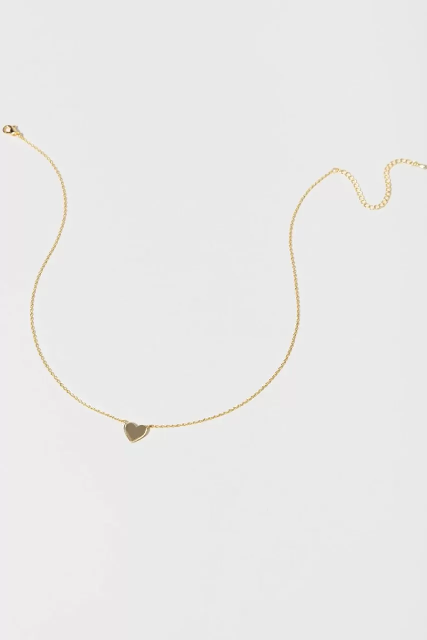 Francesca's Madison Heart Pendant Necklace