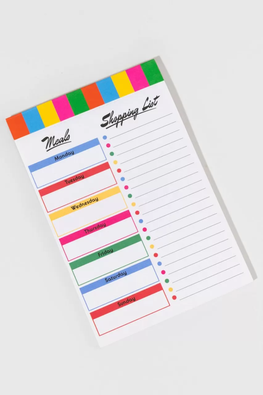 Francesca's Magnetic Shopping List Colorblock