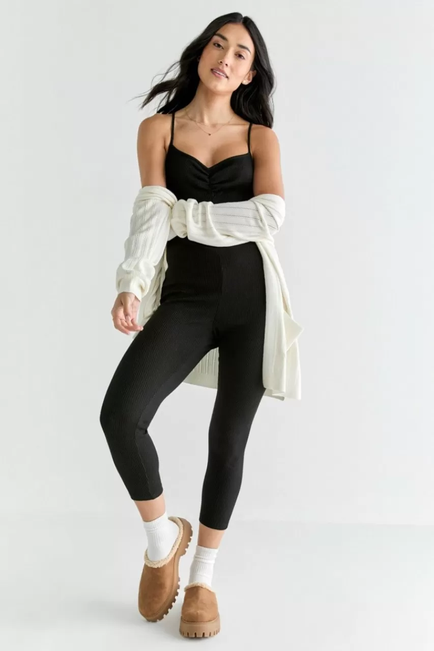 Francesca's Mallory Knit Jumpsuit