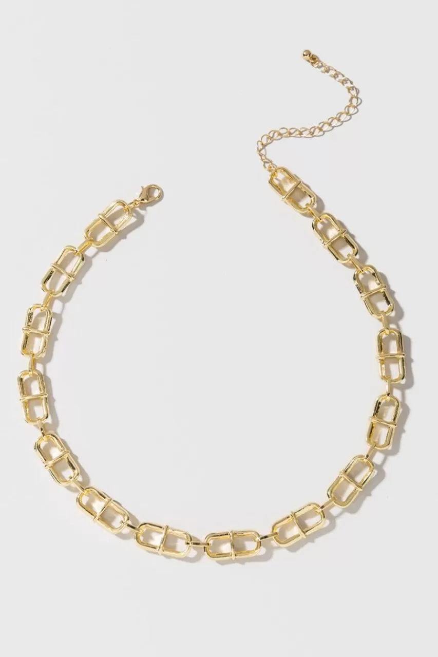 Francesca's Margaret Chunky Mariner Chain Choker