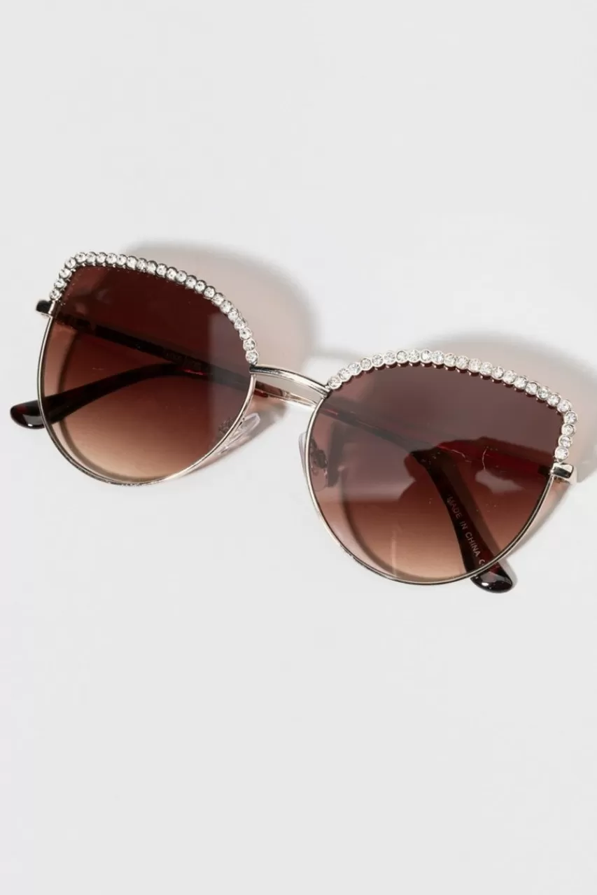 Francesca's Marge Cat Wings Sunglasses