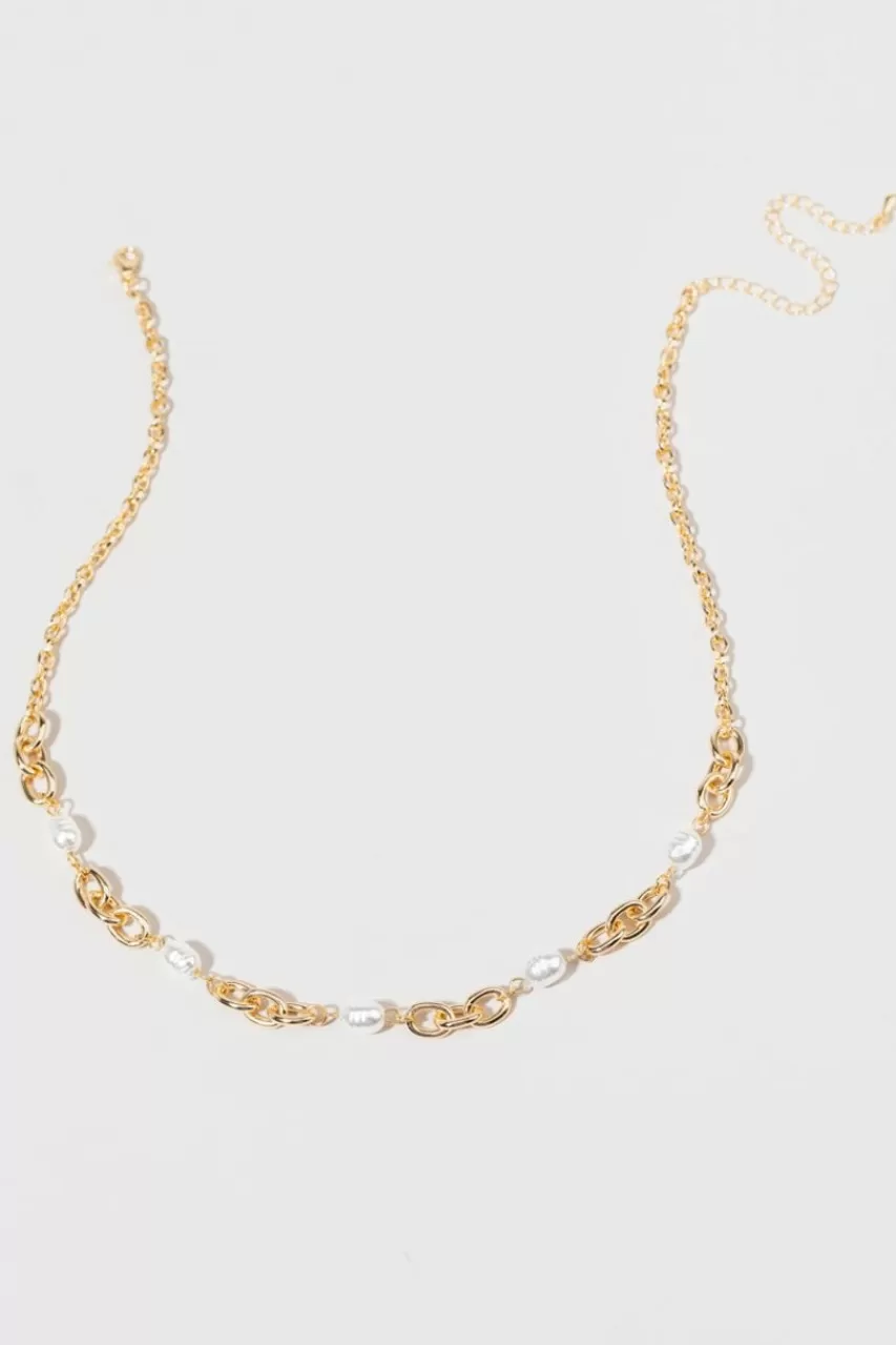 Francesca's Margret Mix Link Necklace