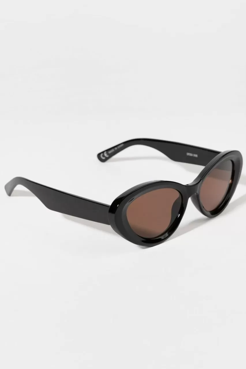 Francesca's Marisol Oval Cat Eye Sunglasses
