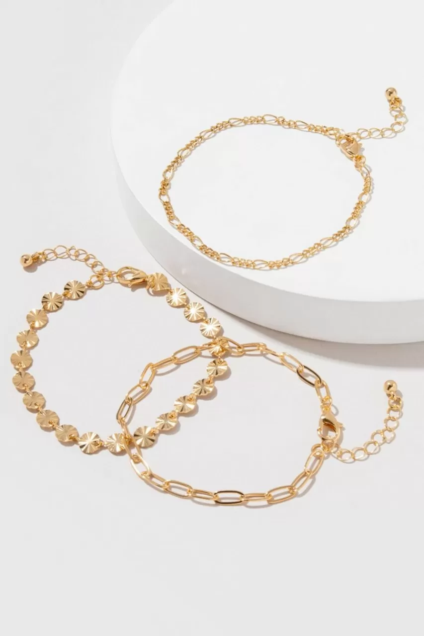 Francesca's Marissa Paperclip Bracelet
