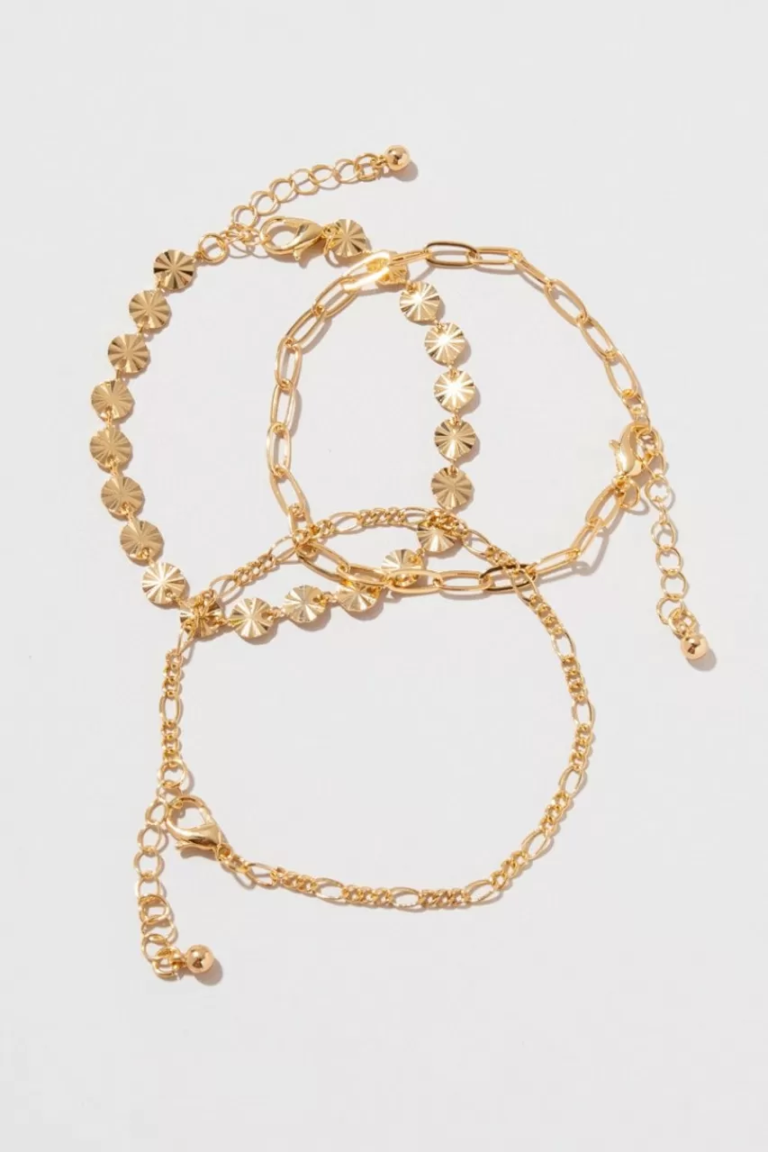 Francesca's Marissa Paperclip Bracelet