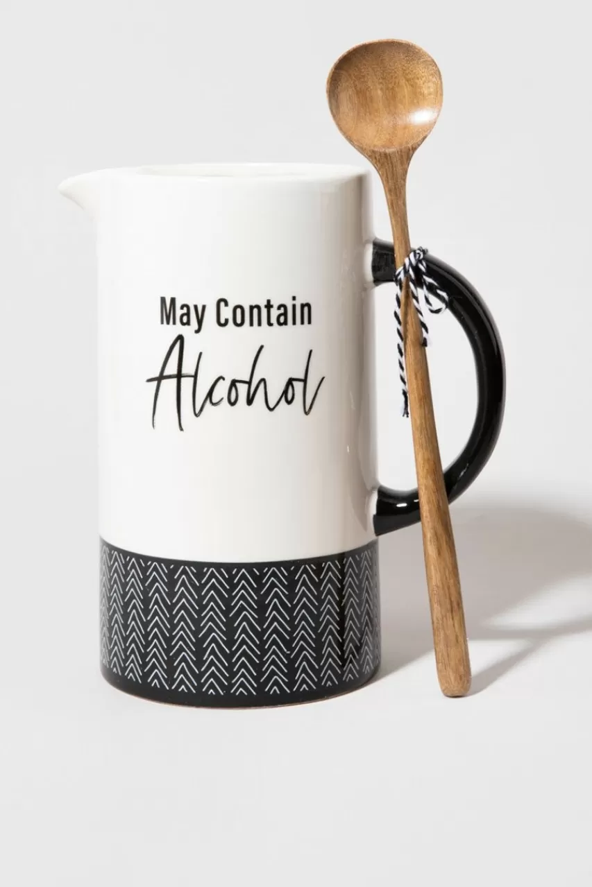 Francesca's May Contain Alcohol Pitcher