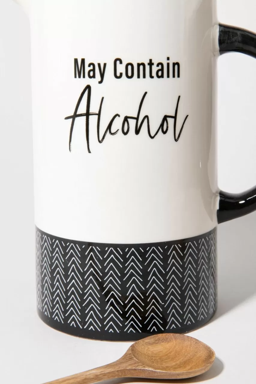 Francesca's May Contain Alcohol Pitcher