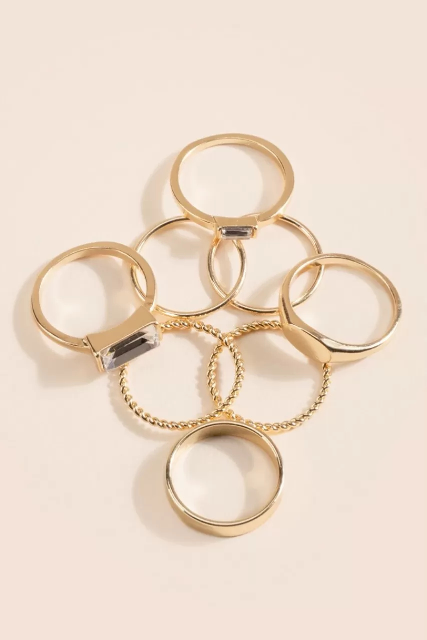 Francesca's Meg Signet Ring Set