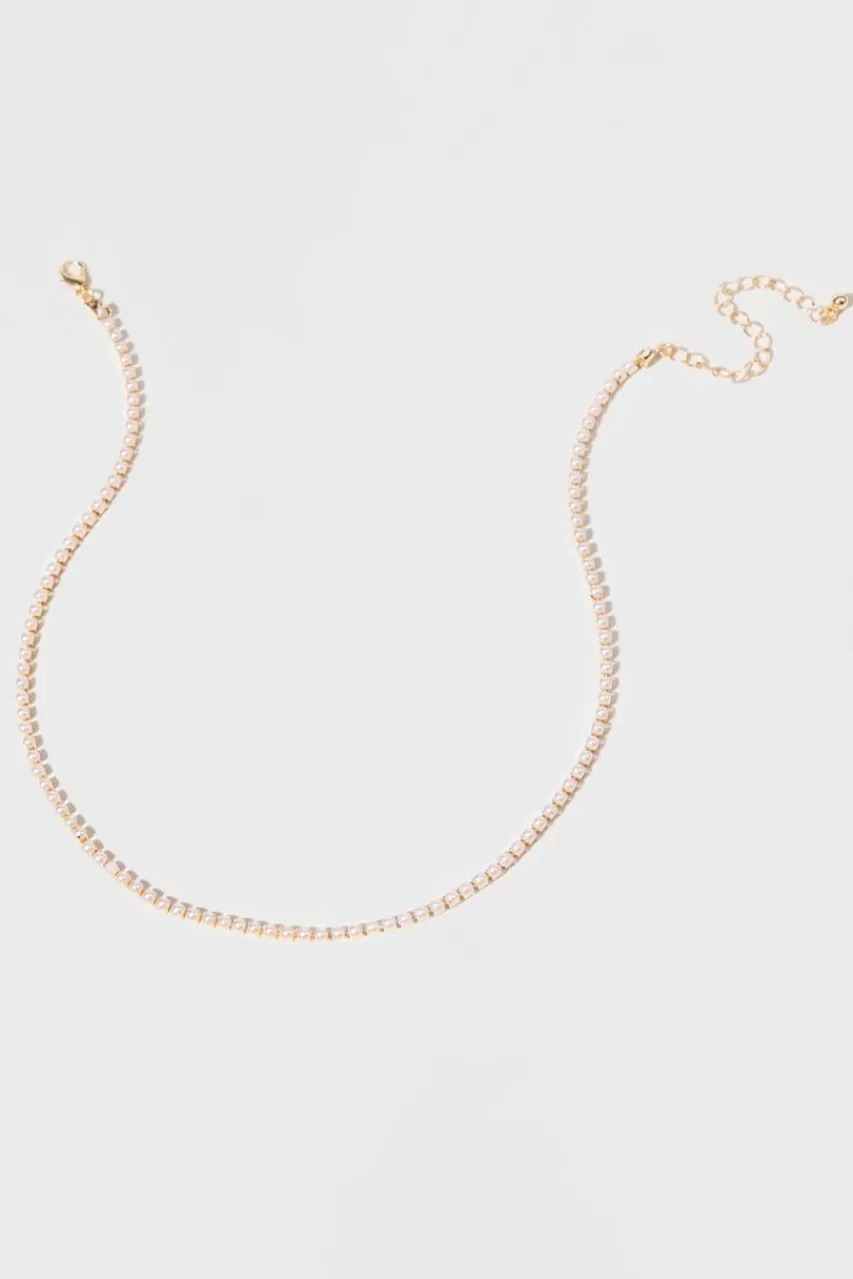 Francesca's Melina Pearl Necklace
