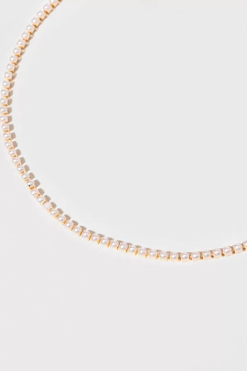 Francesca's Melina Pearl Necklace