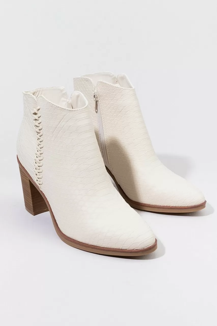 Francesca's Mia Dusky Whipstitch Boots