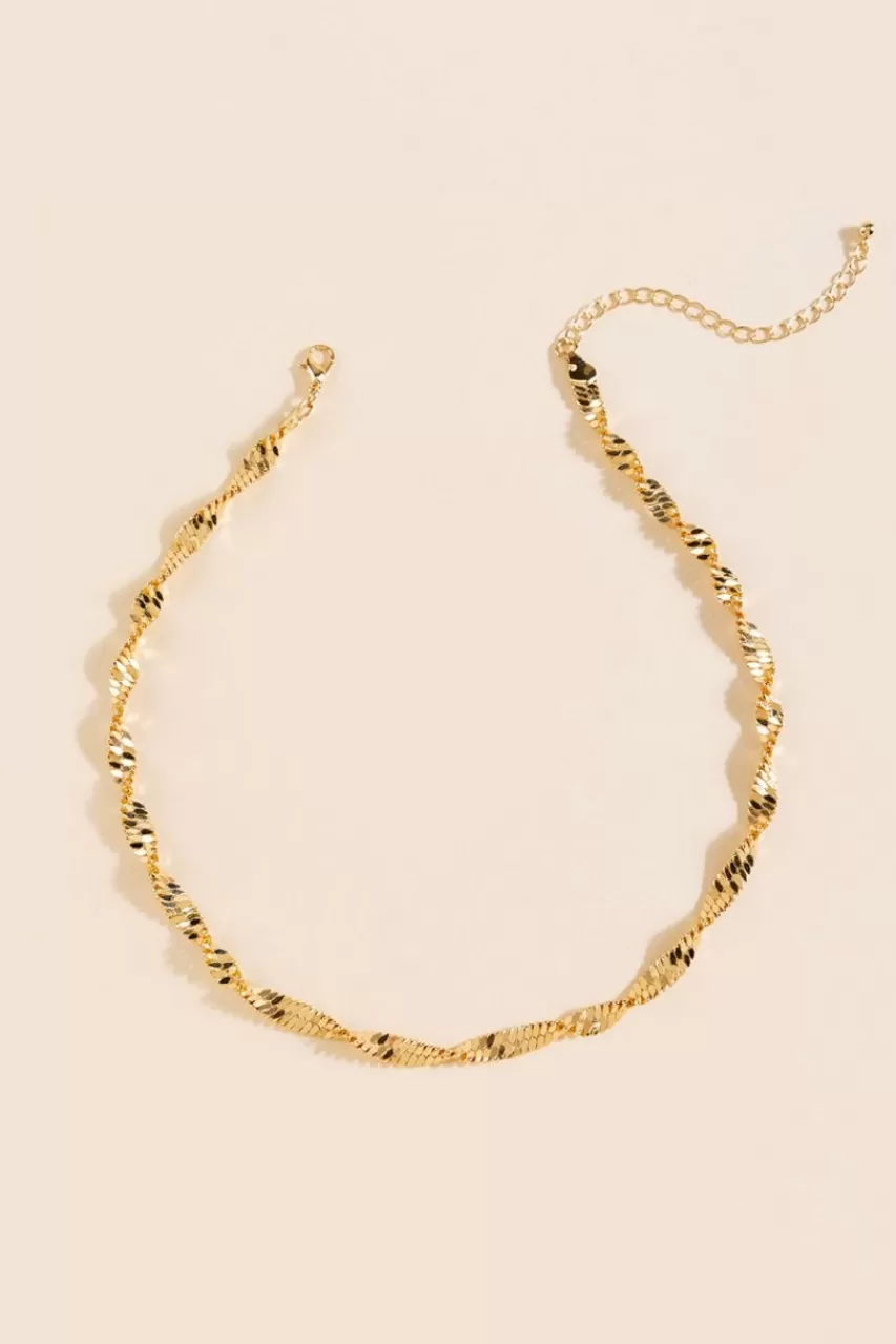 Francesca's Michelle Twisted Necklace