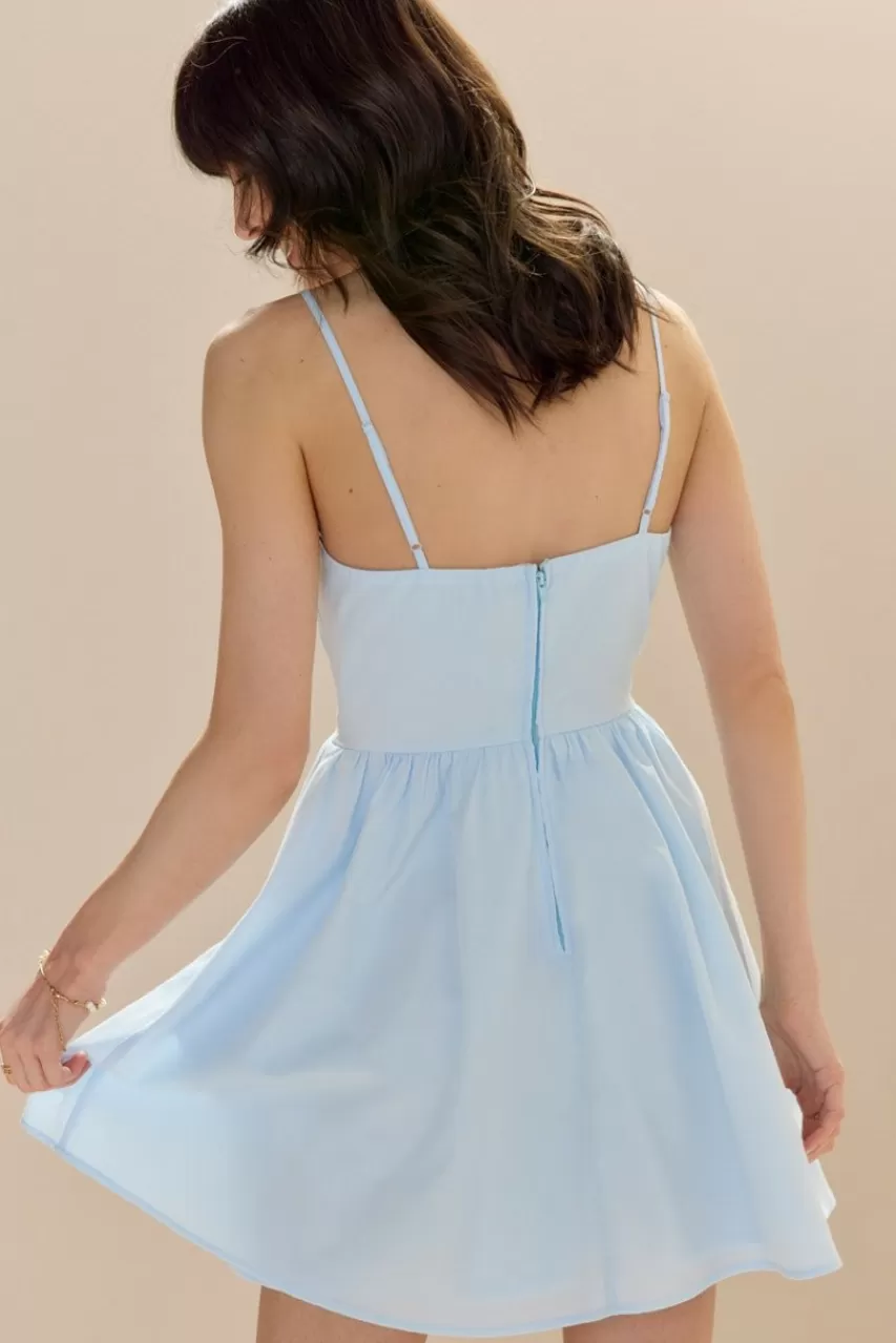 Francesca's Miriam Sweetheart Mini Dress