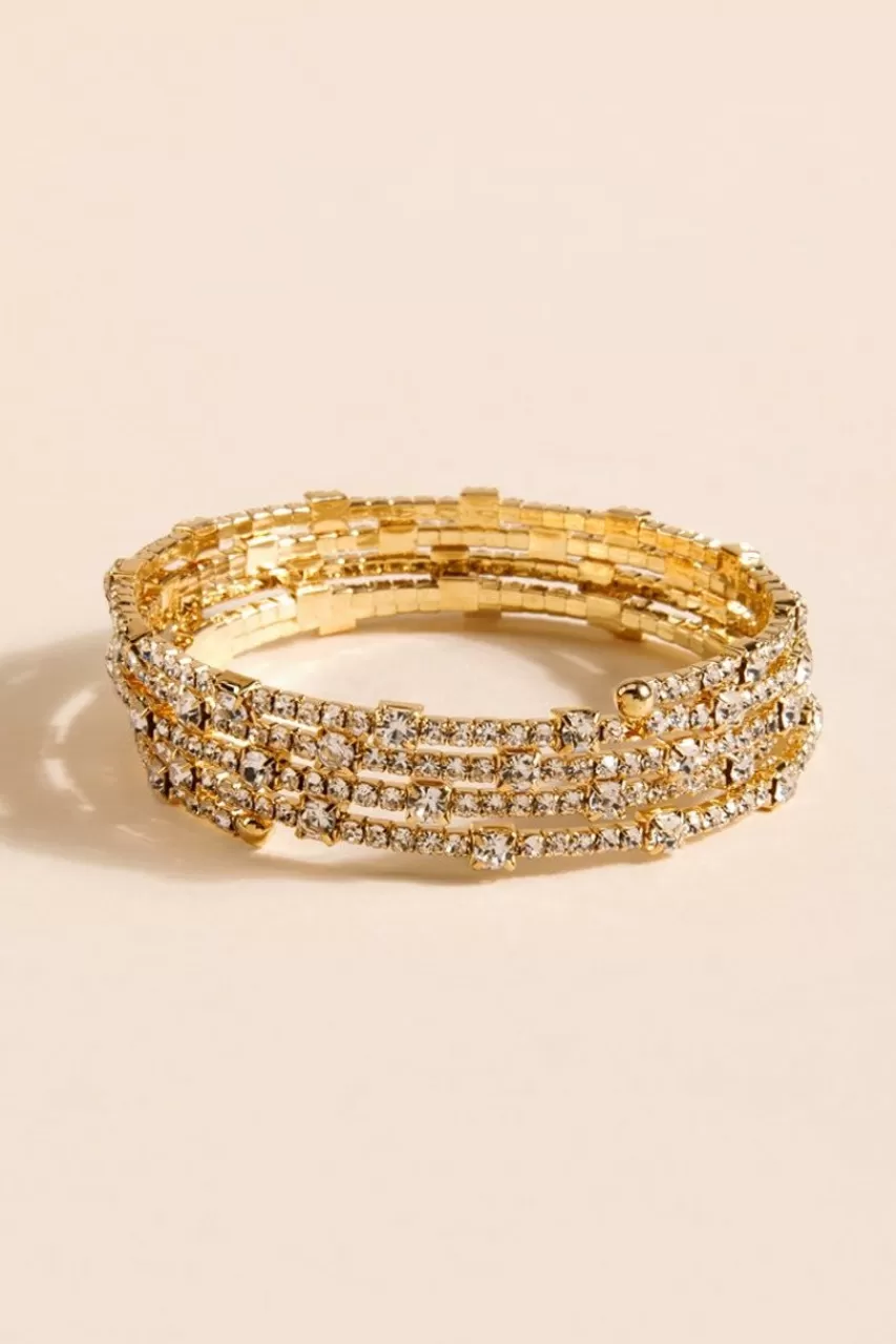 Francesca's Montana Four Row Bangle