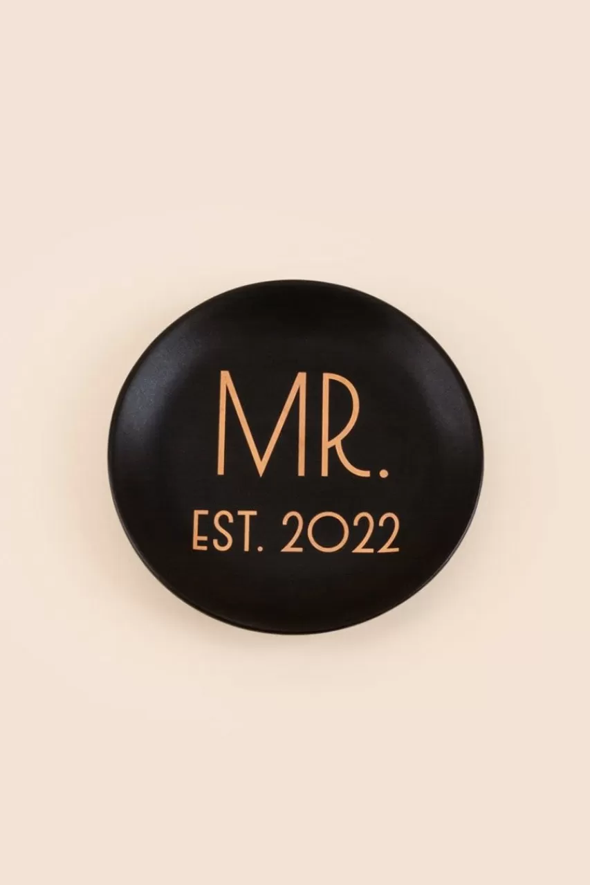 Francesca's Mr. Est. 2022 Trinket Dish