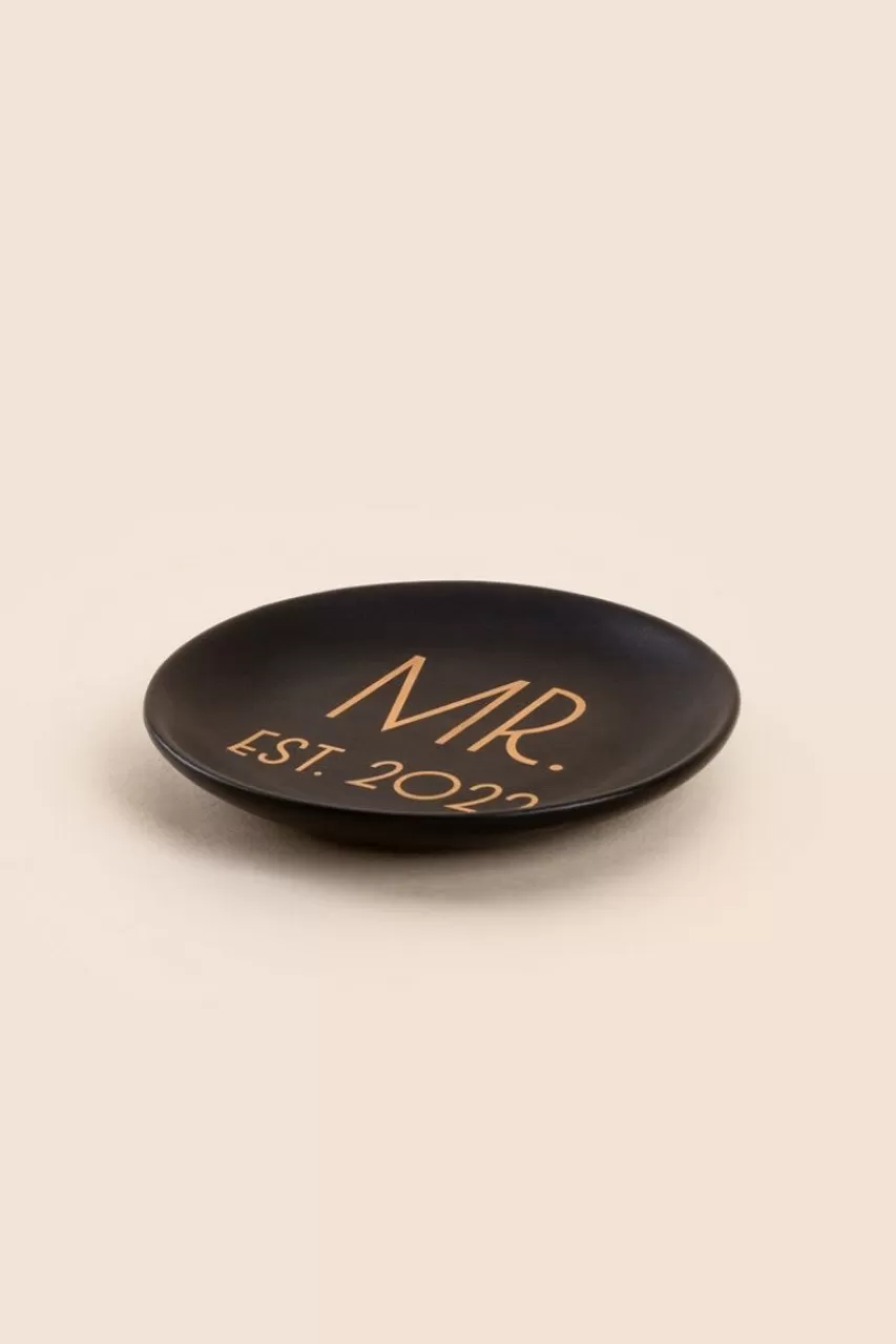 Francesca's Mr. Est. 2022 Trinket Dish
