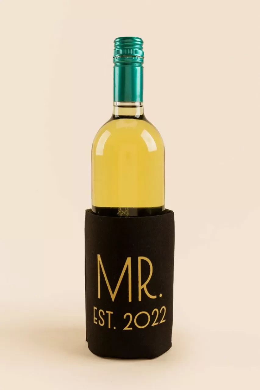 Francesca's Mr. Est. 2022 Wine Bottle Sleeve