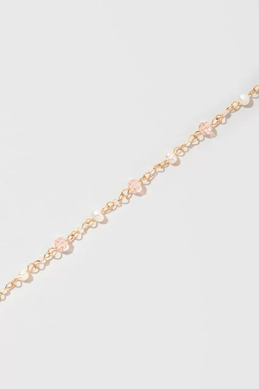 Francesca's Nadia Rosary Ball Pearl Necklace