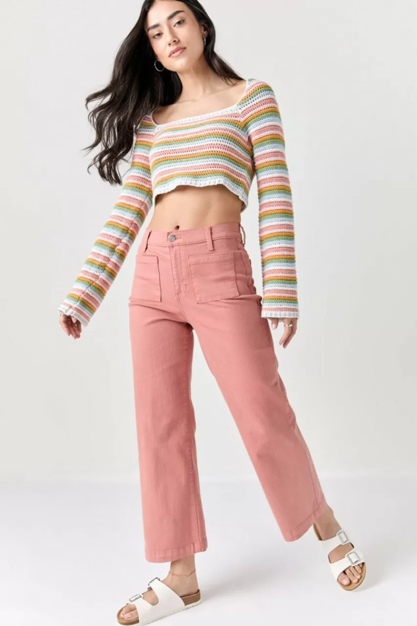 Francesca's Nellie Patch Pocket Kick Crop