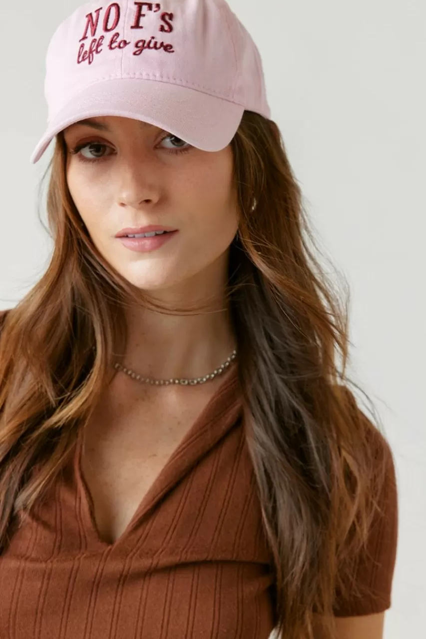 Francesca's No F'S Left To Give Baseball Hat