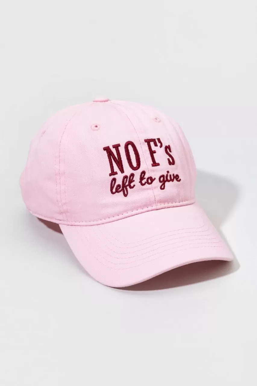 Francesca's No F'S Left To Give Baseball Hat