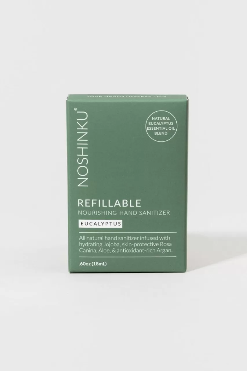 Francesca's Noshinku Refillable Natural Hand Sanitizer Eucalyptus Pocket Sprayer