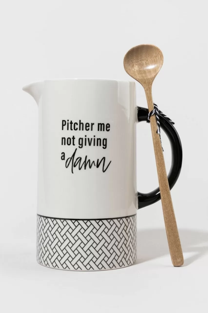 Francesca's Not Giving A Damn Pitcher