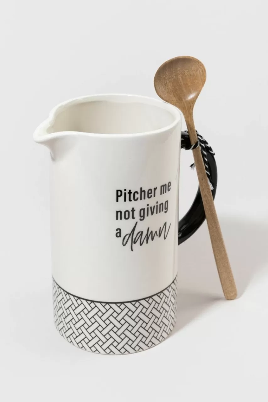 Francesca's Not Giving A Damn Pitcher