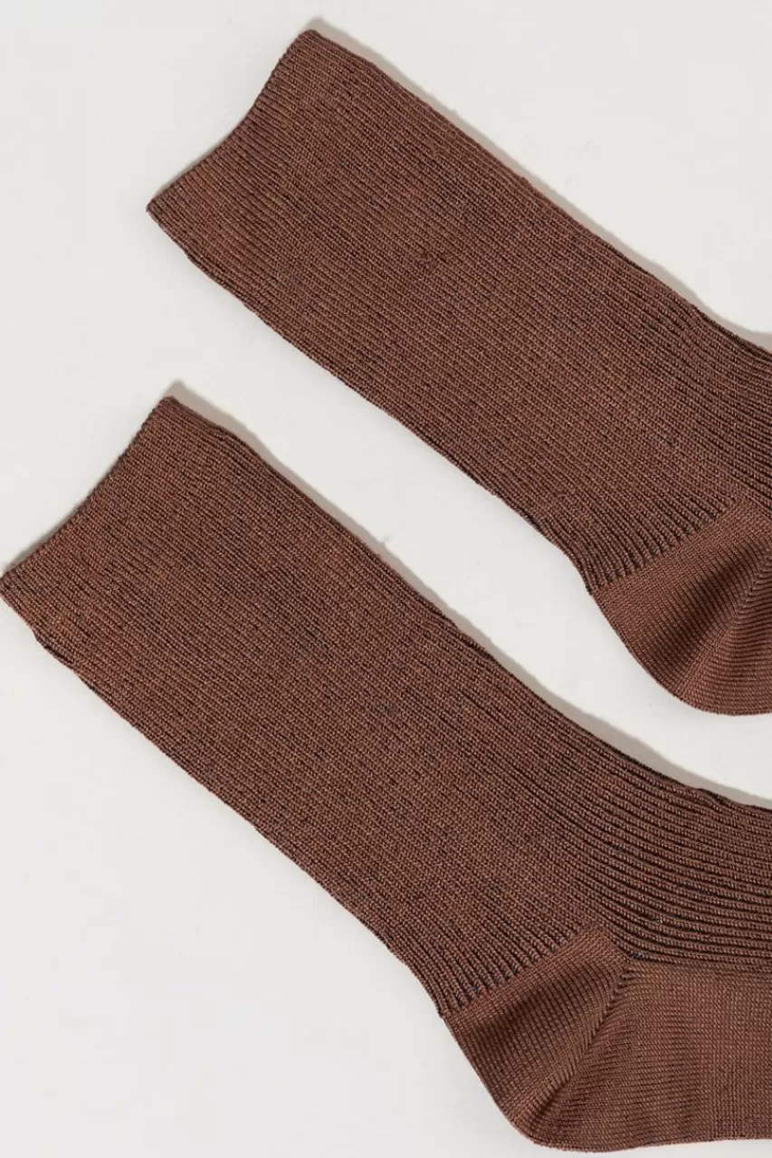 Francesca's Parker Ultra Soft Crew Socks