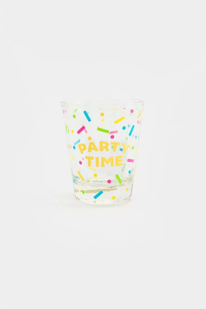 Francesca's Party Time Shot Glass