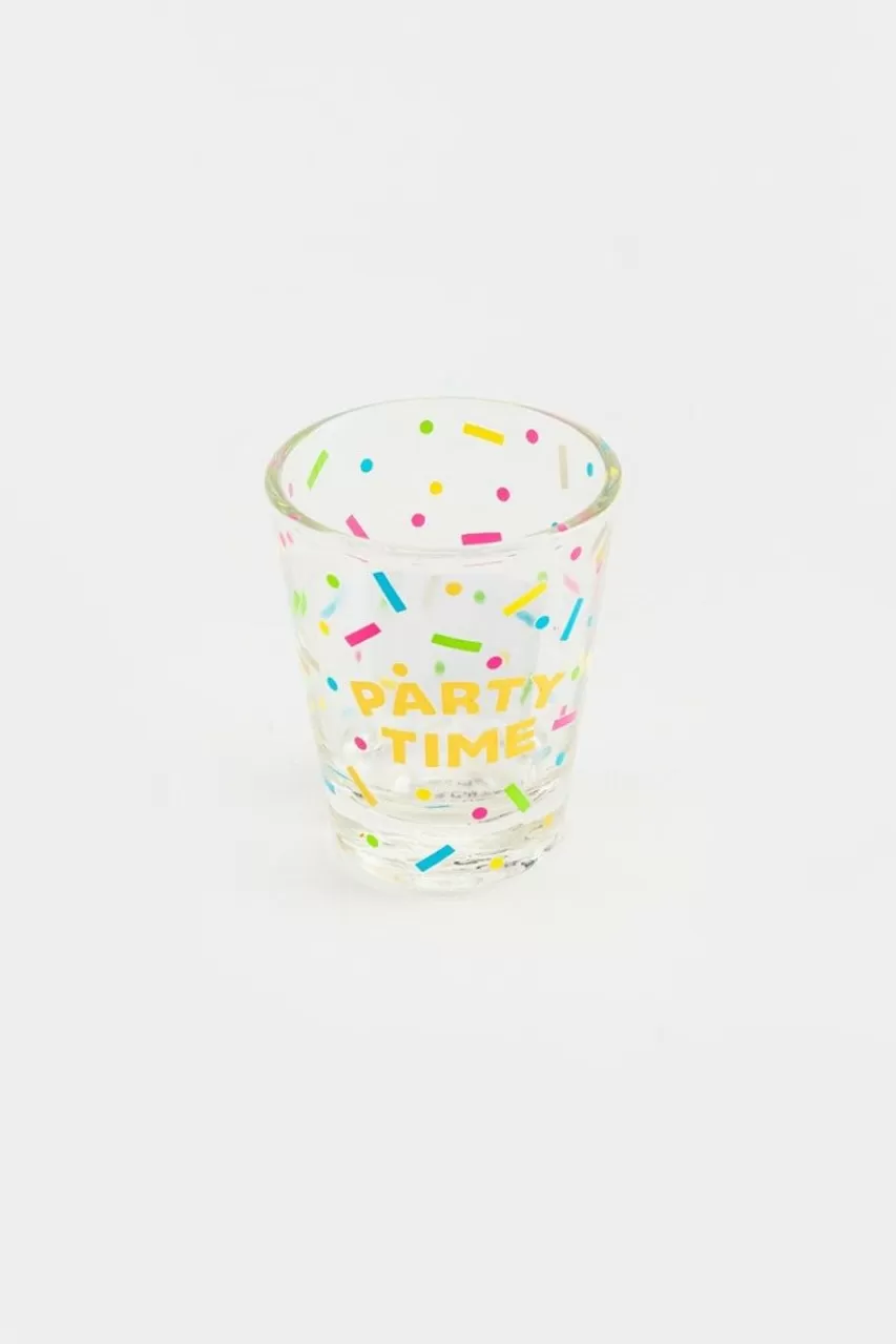 Francesca's Party Time Shot Glass