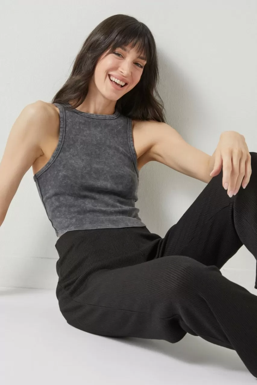 Francesca's Patricia Acid Washed Tank Top