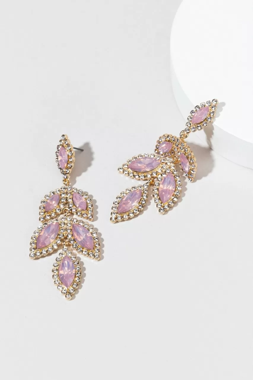 Francesca's Paulina Diamond Leaf Chandeliers