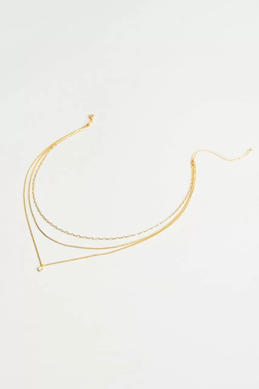 Francesca's Penelope Small Rock Necklace