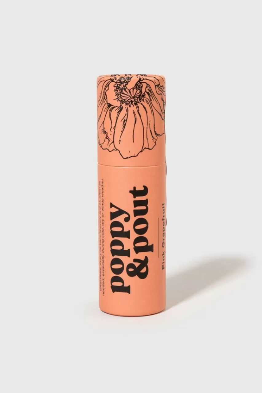 Francesca's Poppy & Pout Lip Balm Grapefruit