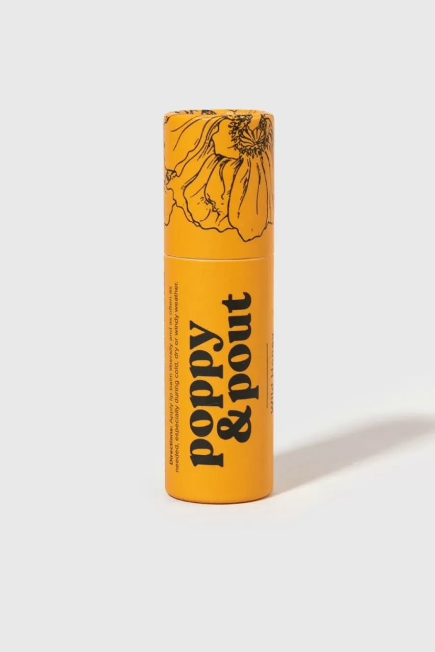 Francesca's Poppy & Pout Lip Balm Wild Honey