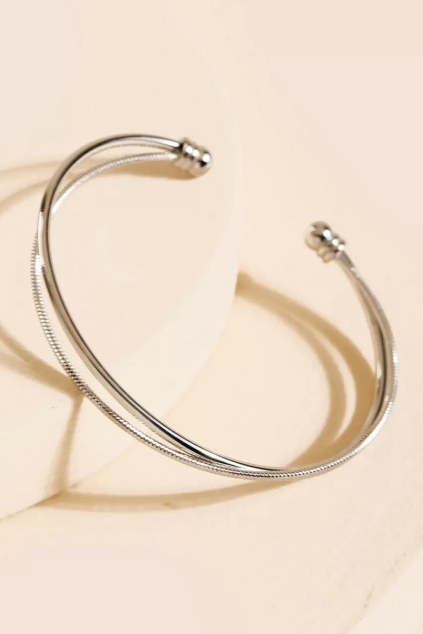Francesca's Rachel Layered Bracelet Cuff Bracelet