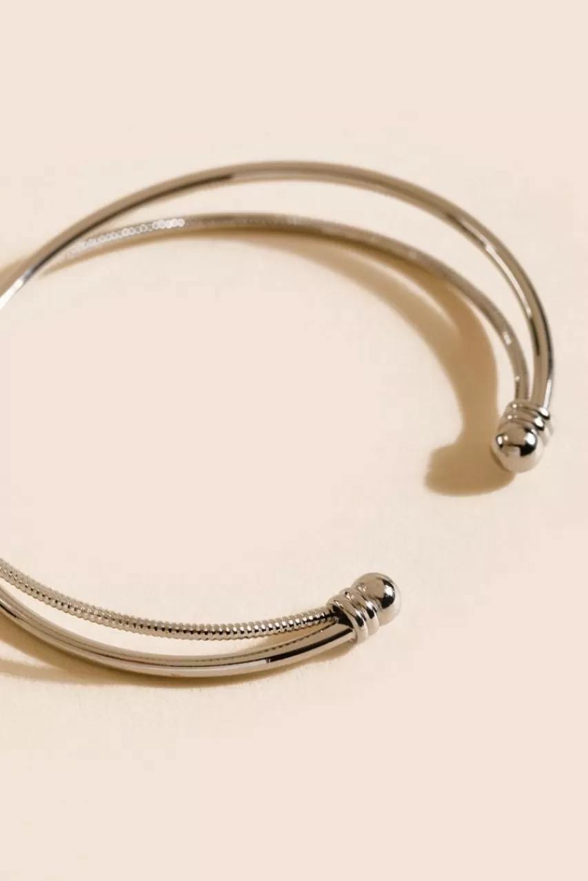 Francesca's Rachel Layered Bracelet Cuff Bracelet