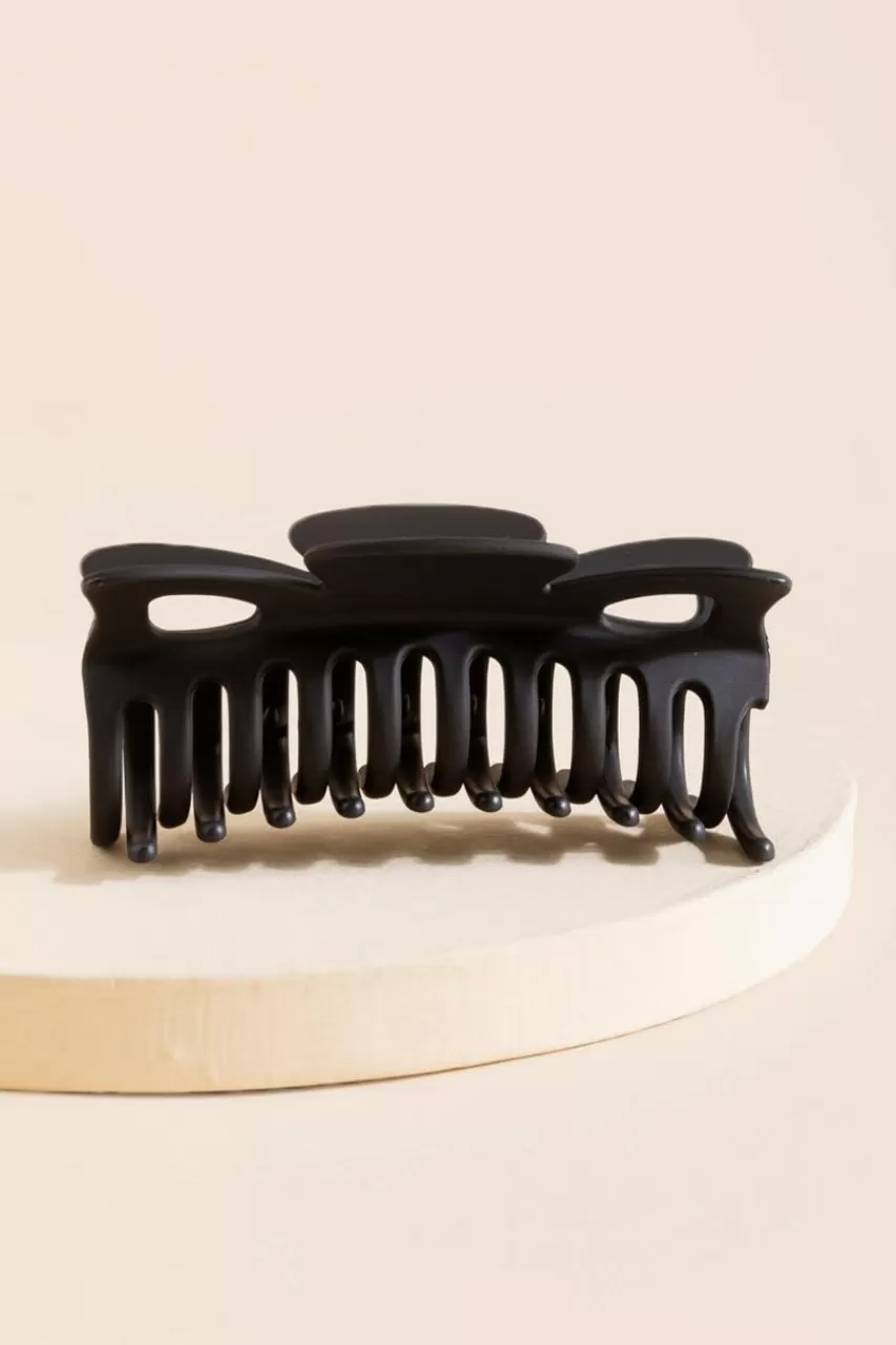 Francesca's Rachel Xl Matte 90S Claw Clip