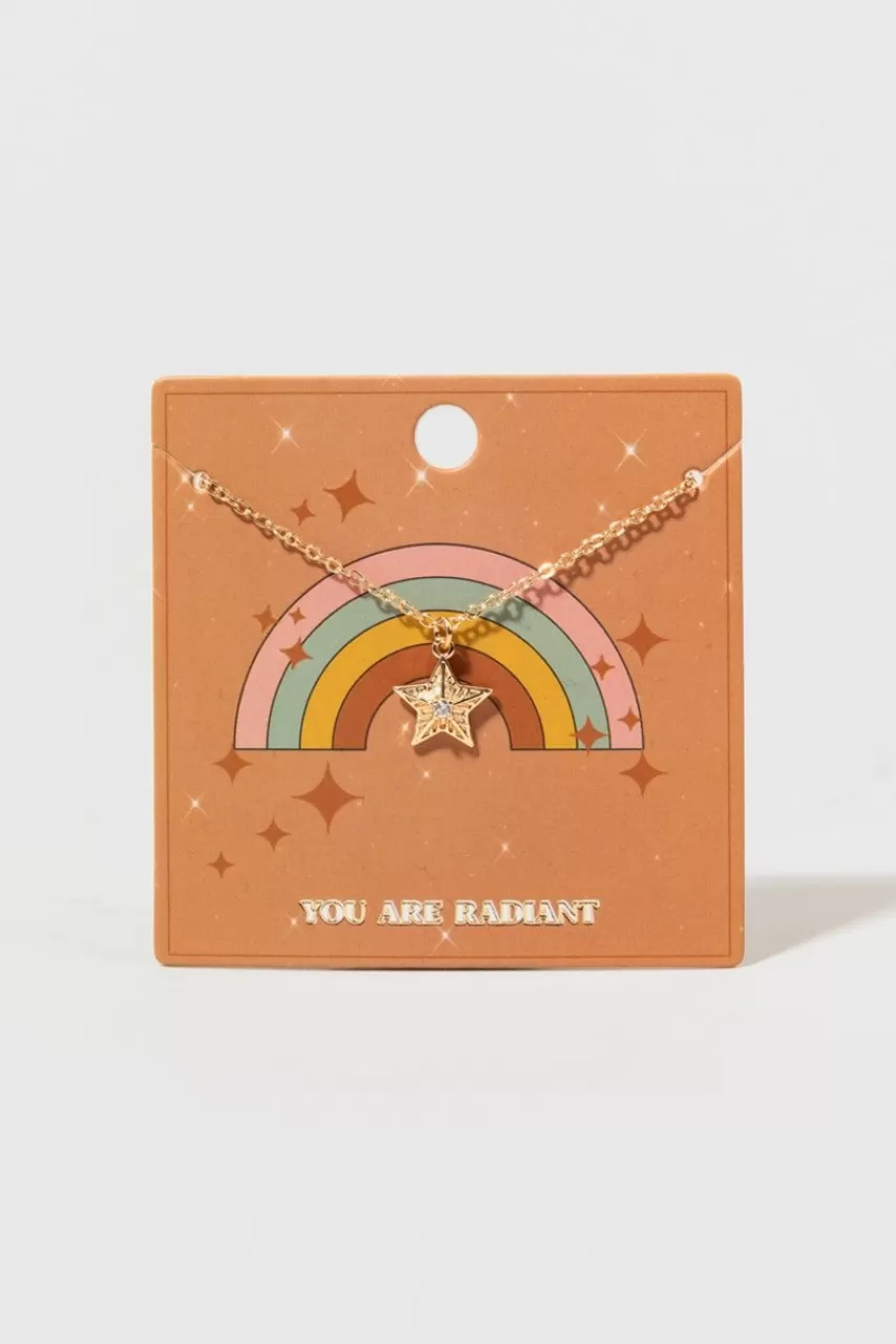 Francesca's Ridley Star Necklace